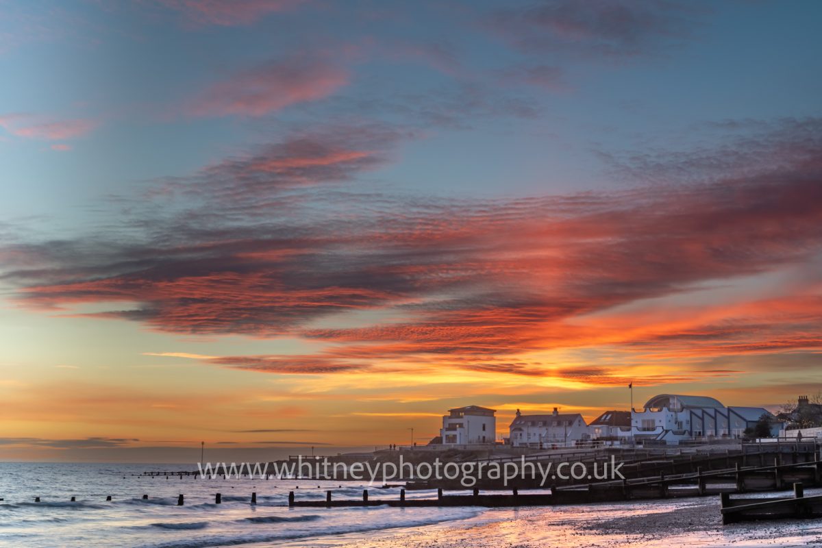 Felpham Beach in West Sussex